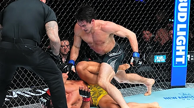 Highlights! Alexander Hernandez sends Rafael dos Anjos packing with nasty TKO stoppage | UFC 332