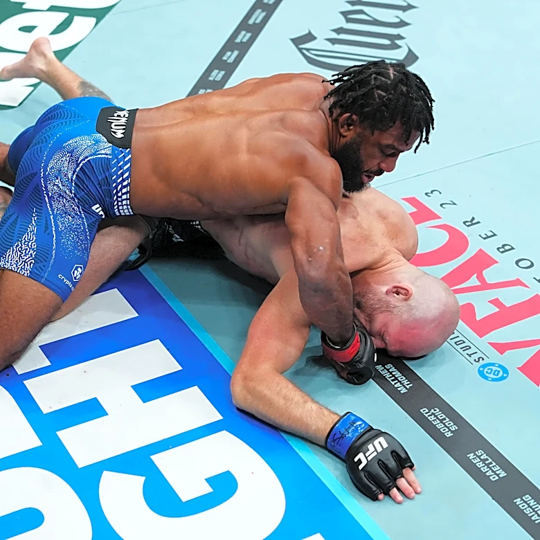 Highlights! Jacobe Smith delivers dominant TKO win after fight starts with brutal low blow | UFC 332