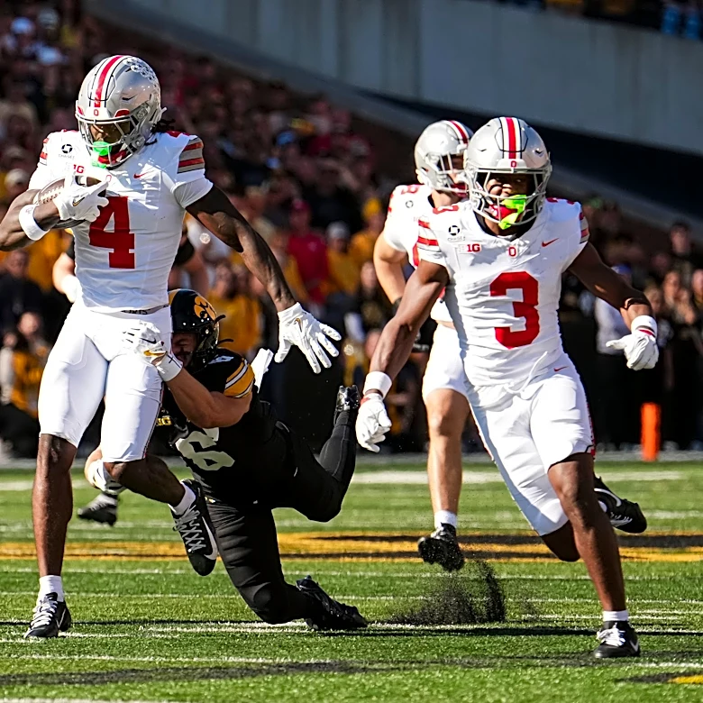 Relive the highlights of No. 5 Ohio State’s 31-14 win over No. 14 Iowa
