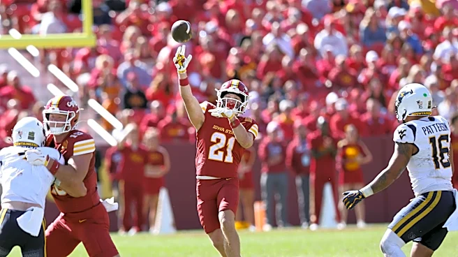 Cyclones hold on against West Virginia for Homecoming W