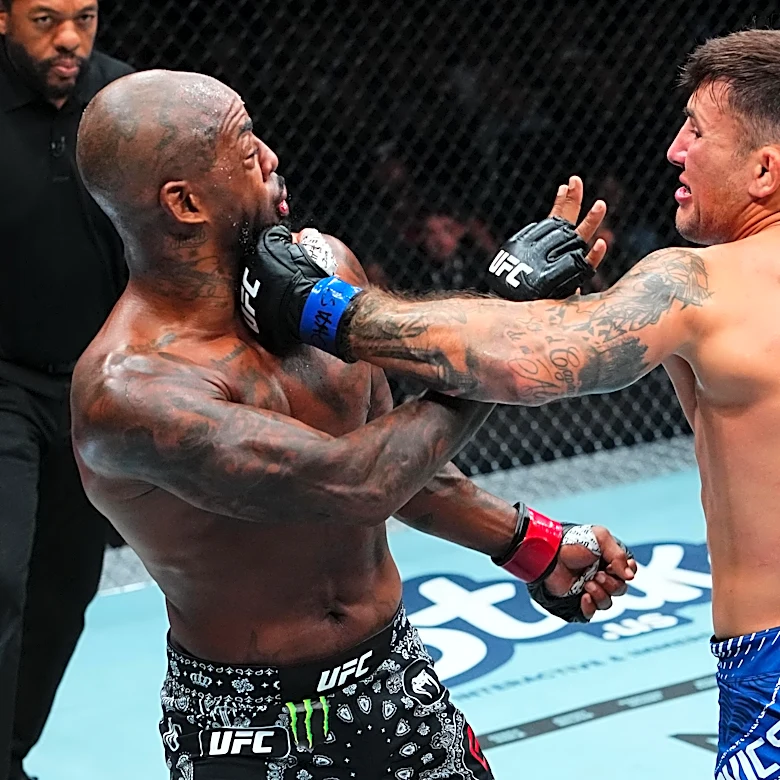 UFC 332 video: Esteban Ribovics drops King Green several times to earn first-round stoppage win
