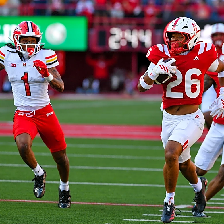 HUSKERS Recover From Horrendous Start To Go 5-0 for 1st Time in 10 Years: NEBRASKA 48 Maryland 23