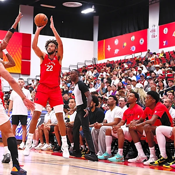 How did Raptors’ rookie Allen Graves go from football to basketball?
