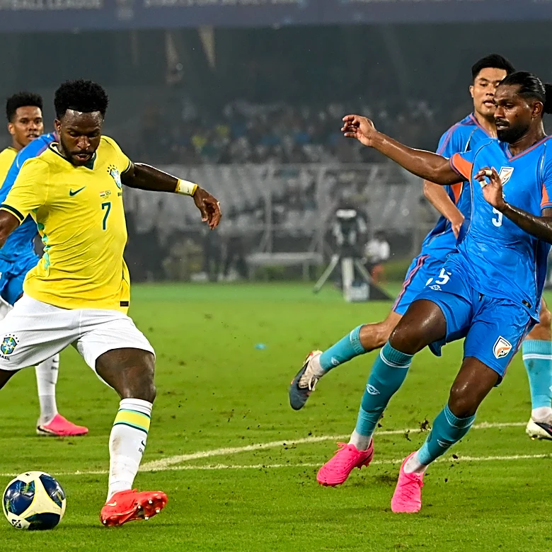 A night to forget for Vinicius in India
