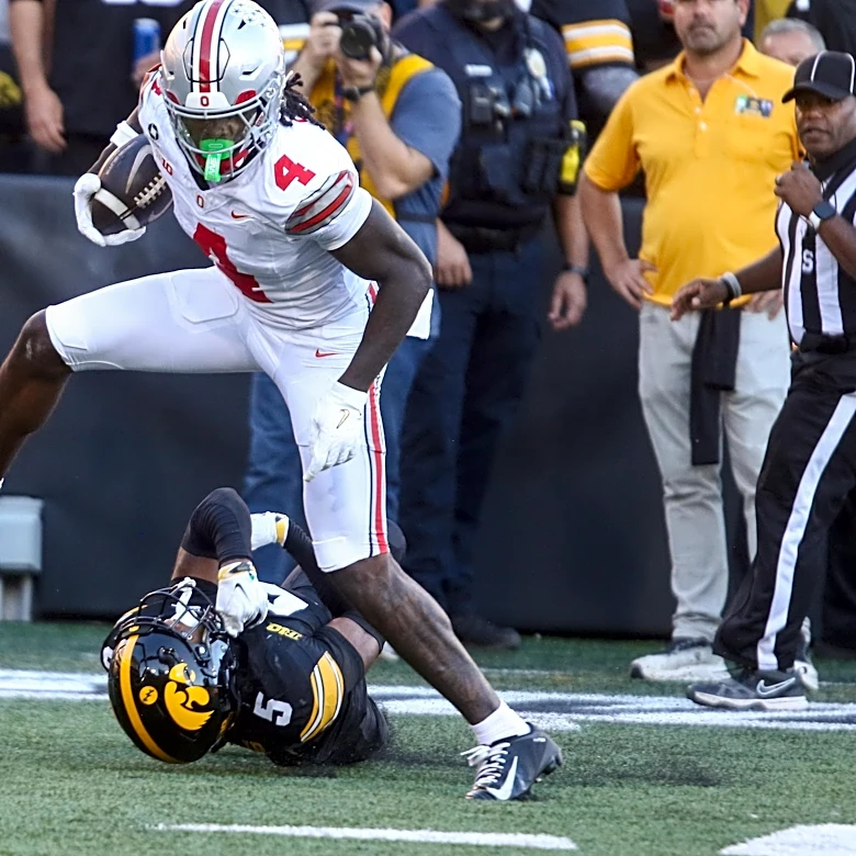 Jeremiah Smith vs. Iowa’s secondary decided the game