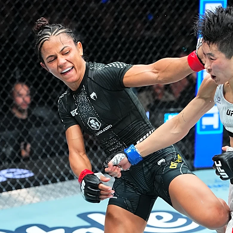 Wang Cong blames eye poke for poor performance in UFC 332 title fight