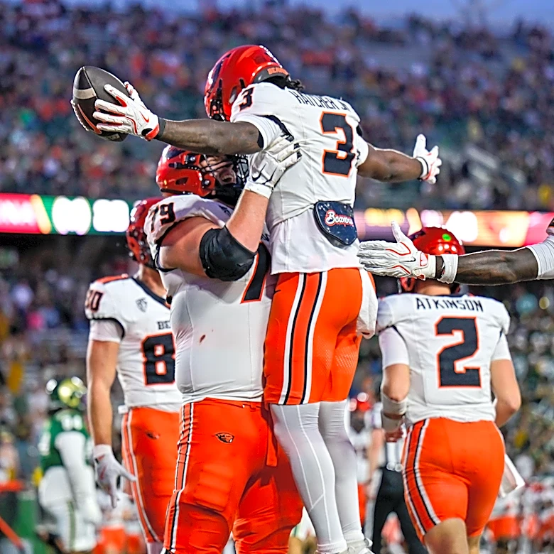 PAC-12 GAME UPDATES: OREGON STATE WINS BIG AT COLORADO STATE 56-26 BEHIND JESSE LEGREE AND BRADEN ATKINSON