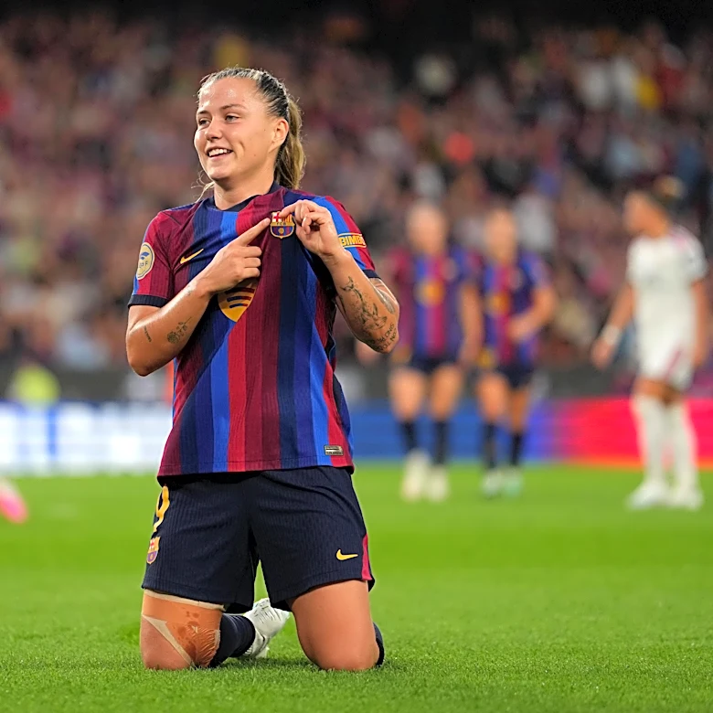 Claudia Pina dazzles as Barcelona Femeni smash seven past Real Madrid in El Clasico