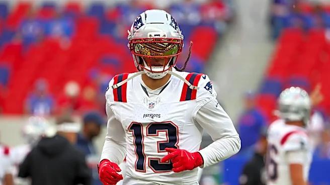 Patriots leading receiver leaves Bills game with injury