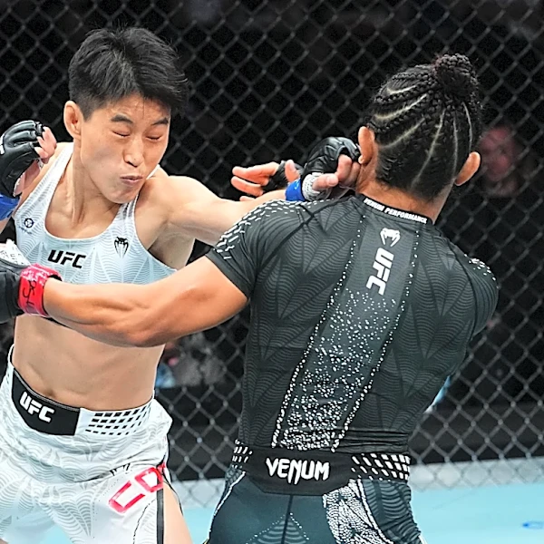 Wang Cong says eye poke led to slow start in first statement following main event loss to Natalia Silva at UFC 332