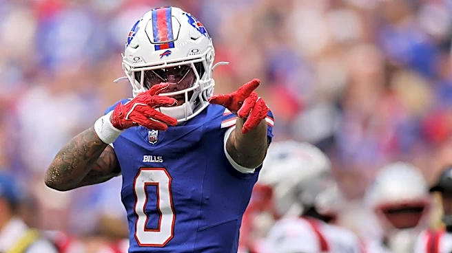Horns up/Horns down for Buffalo Bills against New England Patriots