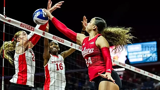 Volleyball Takes the Second From #15 Indiana & Never Leads Again in a Four-Set Loss