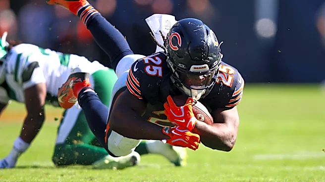 Bears Injury Update: Kyle Monangai to have his thumb checked on Monday