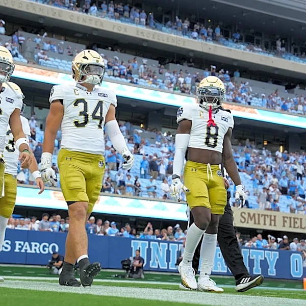 Notre Dame remains No. 3 in both the AP Top 25 and Coaches Poll after continuing double-digit win streak