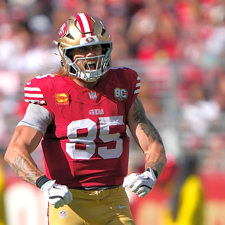 George Kittle and the 49ers outrun the Broncos to stay undefeated