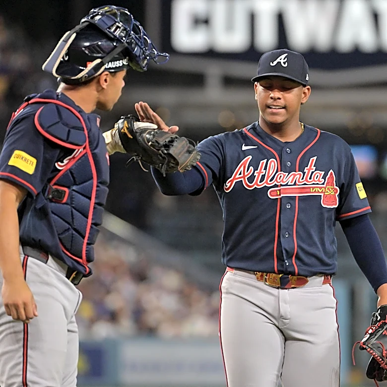 Ray Kerr, Didier Fuentes, Michael Harris II deliver for bold Braves to level NLDS vs. Dodgers