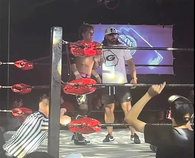 AJ Styles returned to the ring with a run-in for son Avery