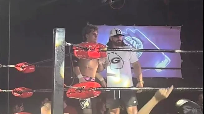 AJ Styles returned to the ring with a run-in for son Avery