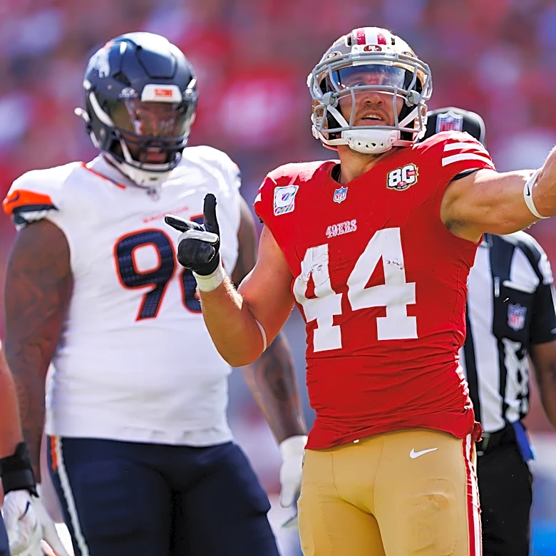 49ers’ Kyle Juszczyk is expected to miss ‘a couple of weeks’ due to a hyperextended knee