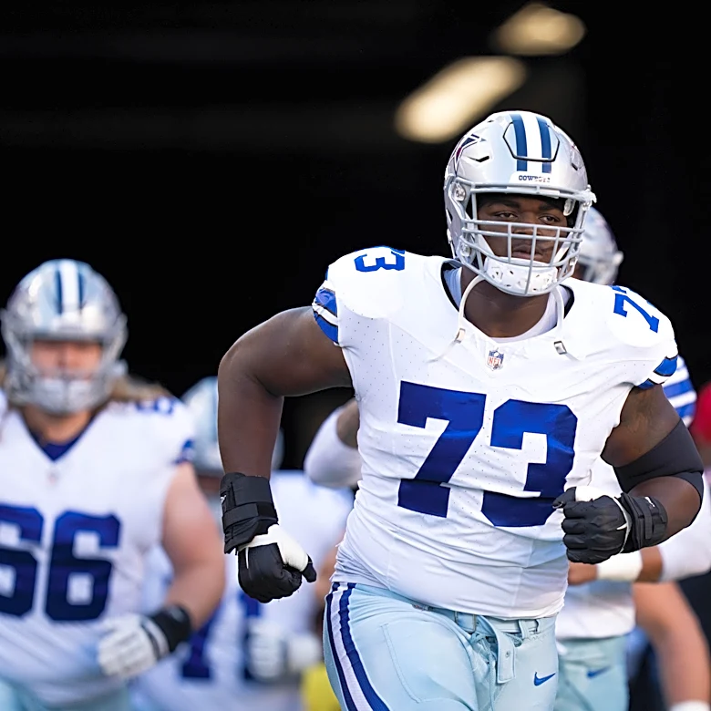Cowboys guard Tyler Smith has real chance to play Thursday night