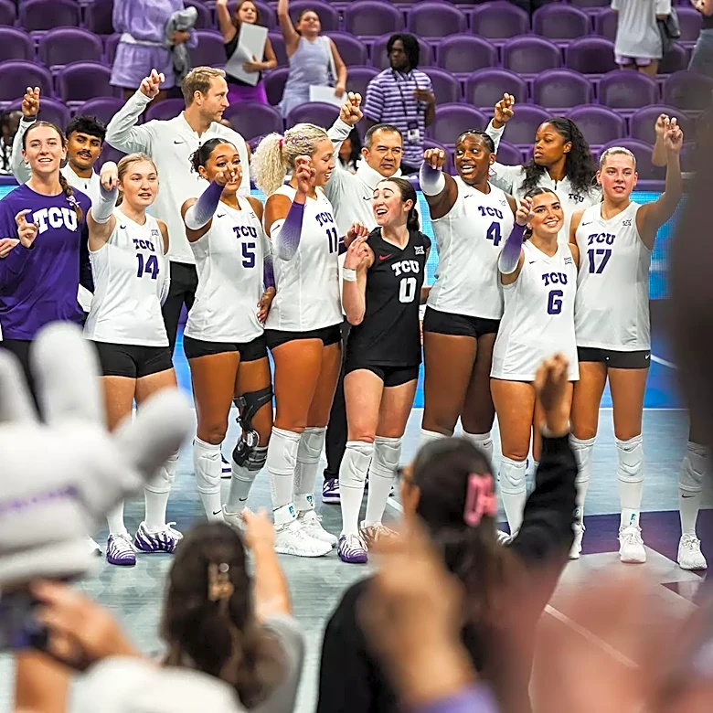 Volleyball: Jalyn Gibson reaches 1,000 career kills, No. 9 TCU takes down UCF