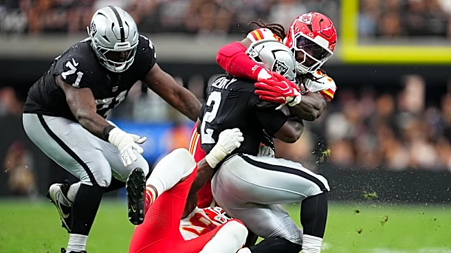 Las Vegas Raiders lose in trenches against Kansas City Chiefs to fall short in Week 4