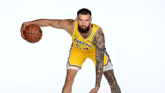 Sandro Mamukelashvili is excited to be a Laker after growing up a Kobe Bryant fan