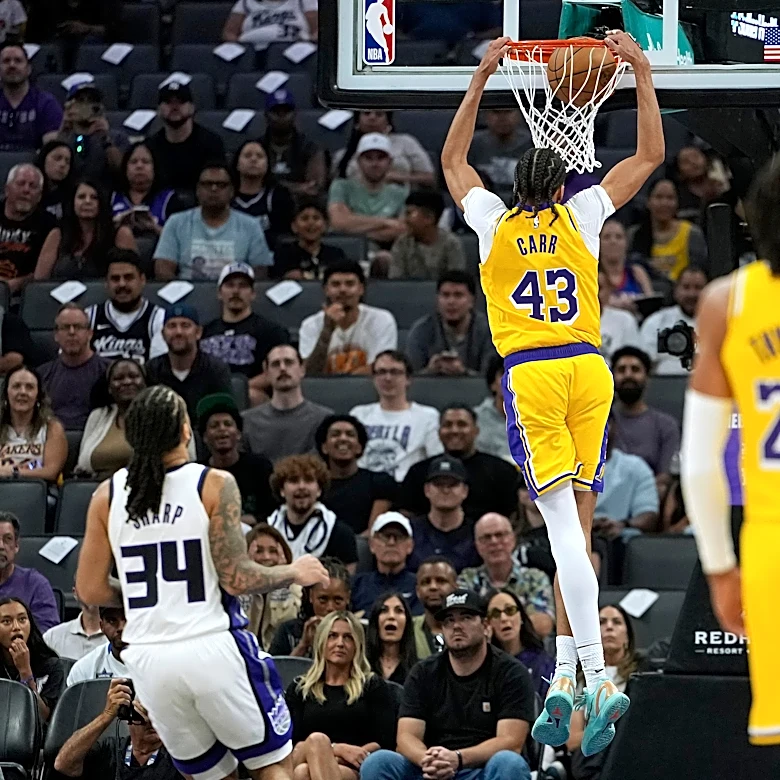 Lakers dethrone Kings in preseason opener
