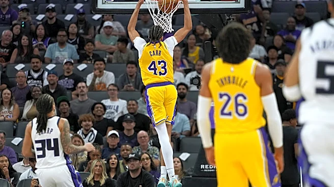 Lakers dethrone Kings in preseason opener