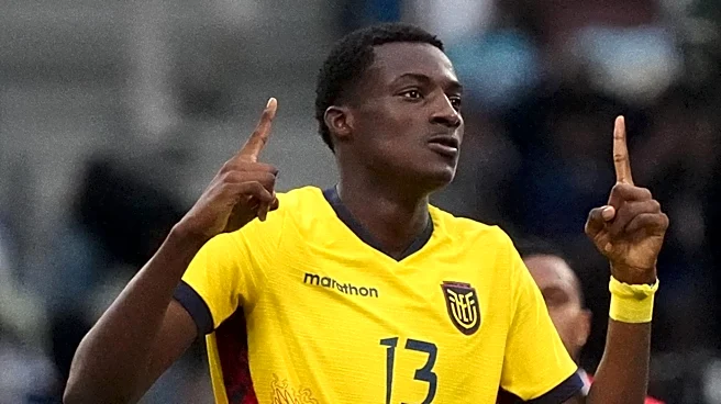 Juangulo Scores His First International Goal for Ecuador