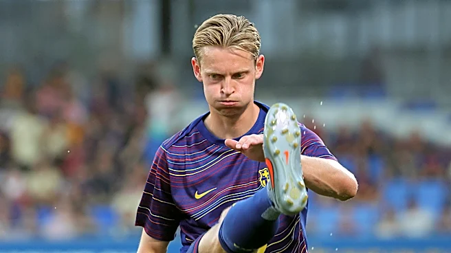 Frenkie de Jong back in training for Barcelona as Karim Adeyemi returns