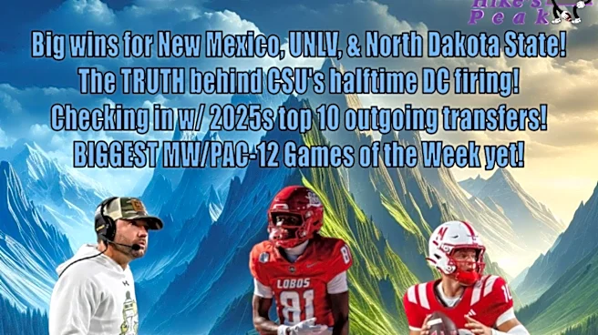 Big wins for New Mexico, UNLV, & North Dakota State! The TRUTH behind CSU’s halftime DC firing! Checking in w/ 2025’s top 10 outgoing transfers! BI...
