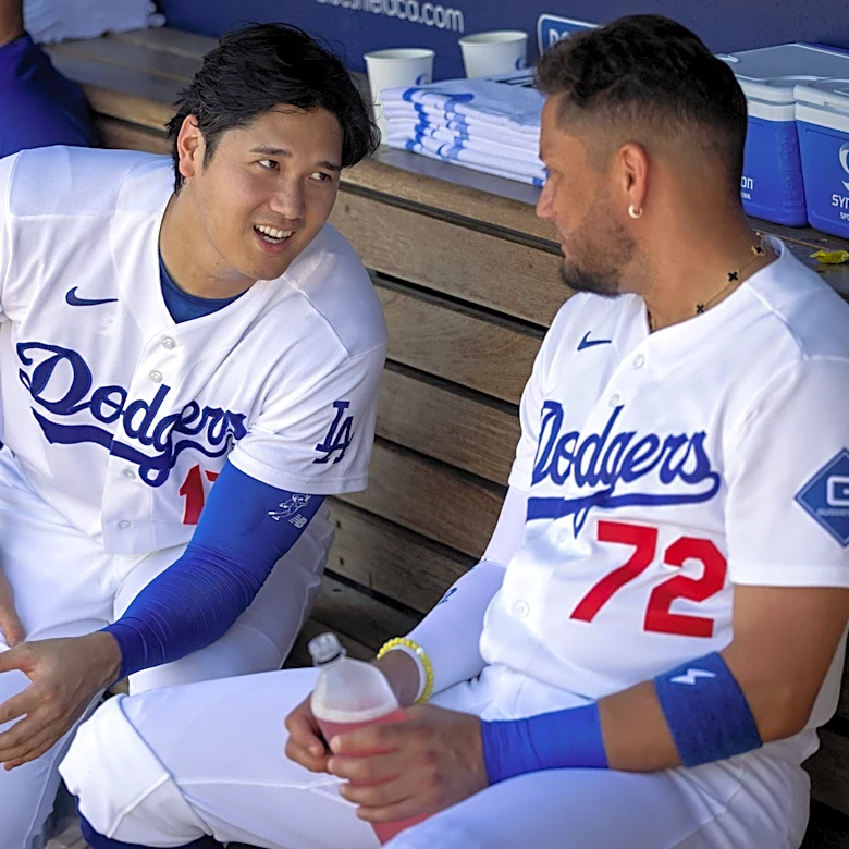 Shohei Ohtani bats 5th in NLDS Game 3 lineup, Kiké Hernández & Miguel Rojas start