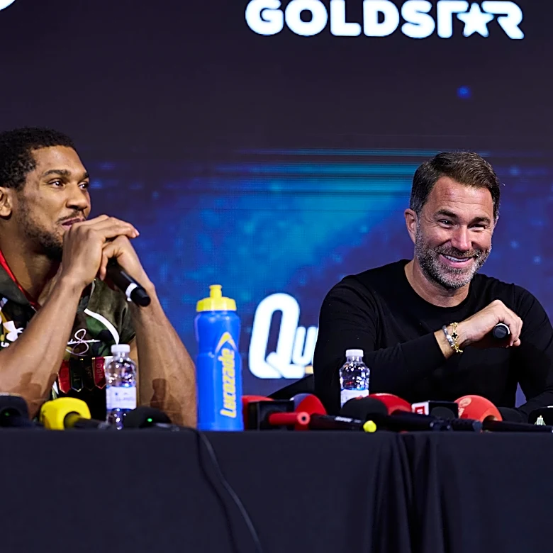 Eddie Hearn admits he doesn’t care if TKO produces Tyson Fury vs. Anthony Joshua, trashes Zuffa Boxing’s ‘abysmal’ start