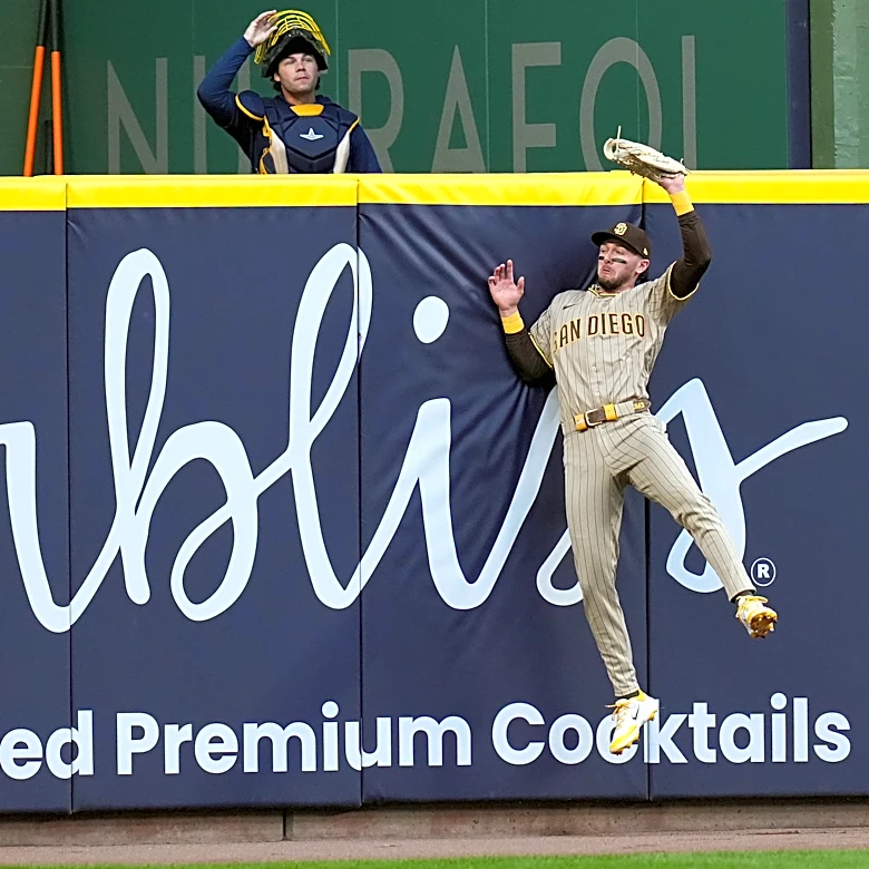 Padres’ bad luck continues as Milwaukee takes 2-0 lead