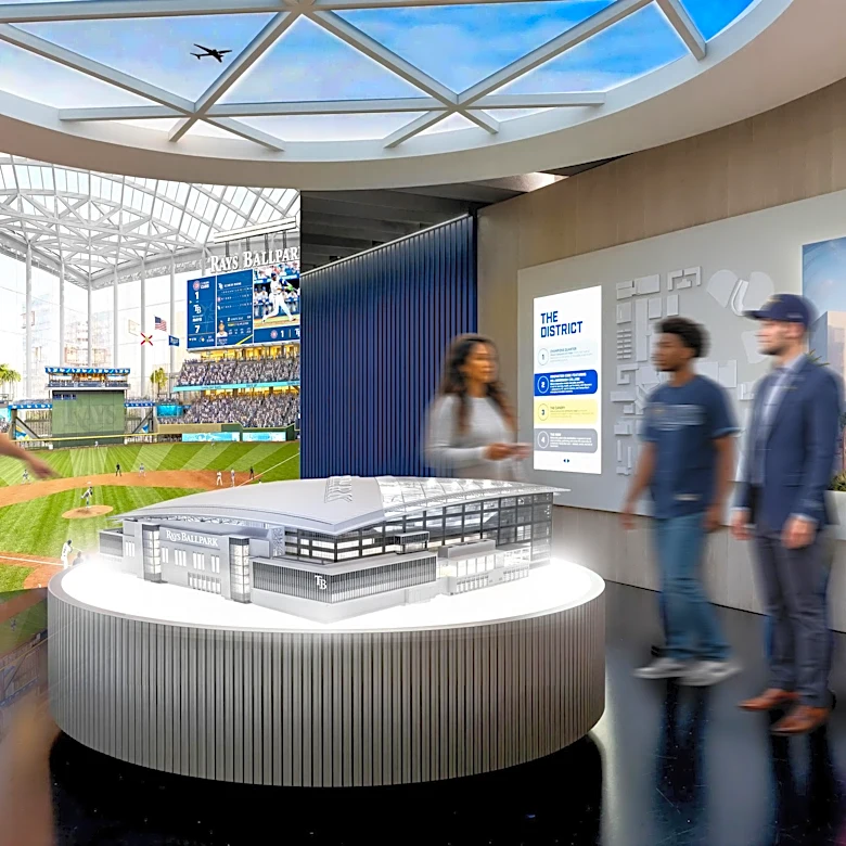 Rays announce new Ballpark and District Experience Center for 2027