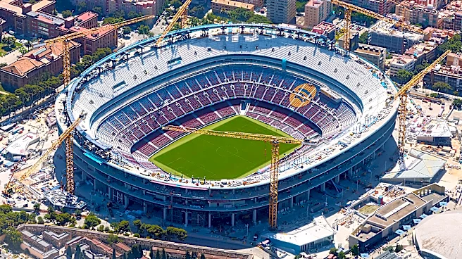 Barcelona reach major Camp Nou milestone as roof frame takes shape