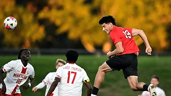 Men’s Soccer Outshoots #7 Maryland but Falls 2-1 on Farouk Cisse’s Late Winner