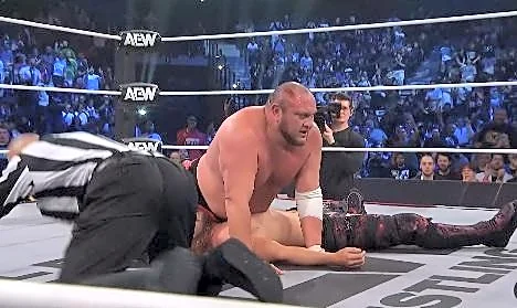Samoa Joe beats this fool in his AEW return match and qualifies for Clockwork Carnage