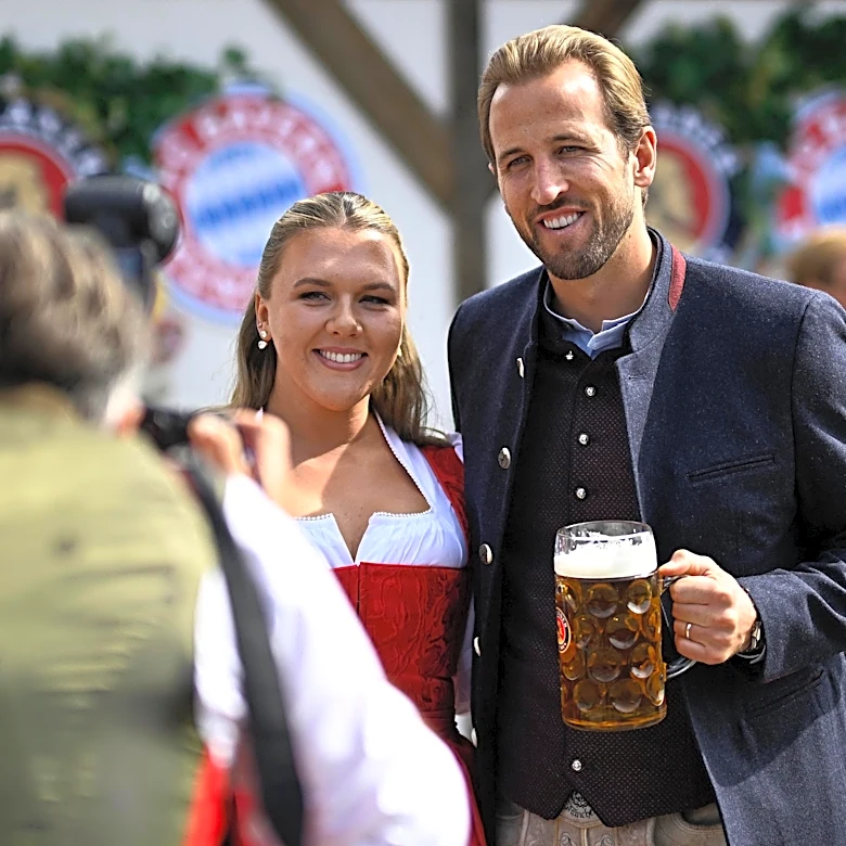 Bayern Munich star Harry Kane credits family support for his success
