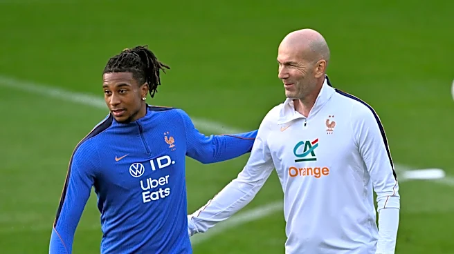 Zinedine Zidane shrugs off question of Michael Olise being the best footballer in the world