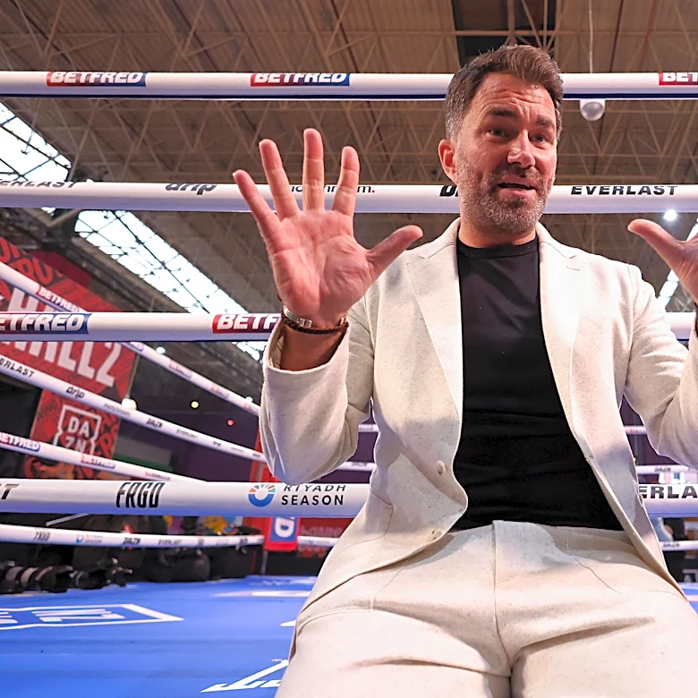 Eddie Hearn pans distracted Dana White for ignoring UFC: ‘The product is under threat right now’