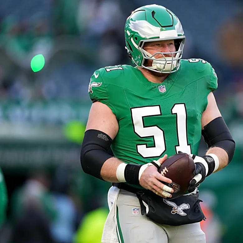 Cam Jurgens trade: Eagles send center to Ravens for draft picks