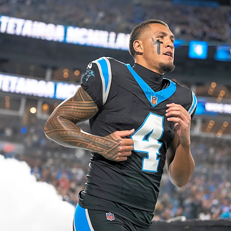 Tetairoa McMillan wins NFC Offensive Player of the Week