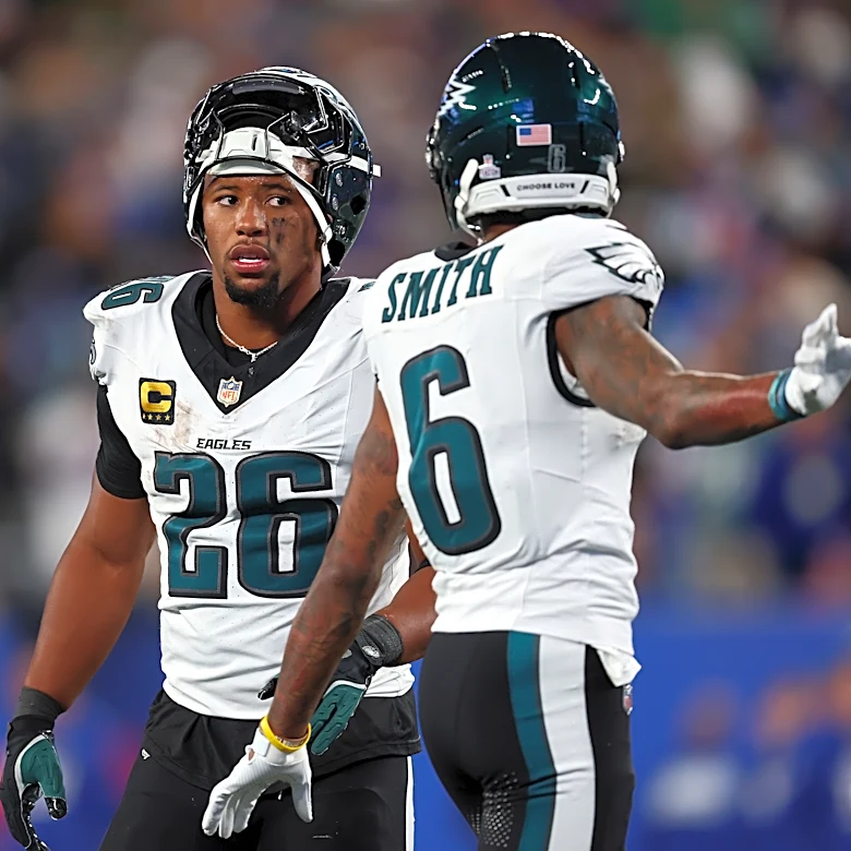 Eagles Injury Report: Saquon Barkley, DeVonta Smith among 7 players who did not practice