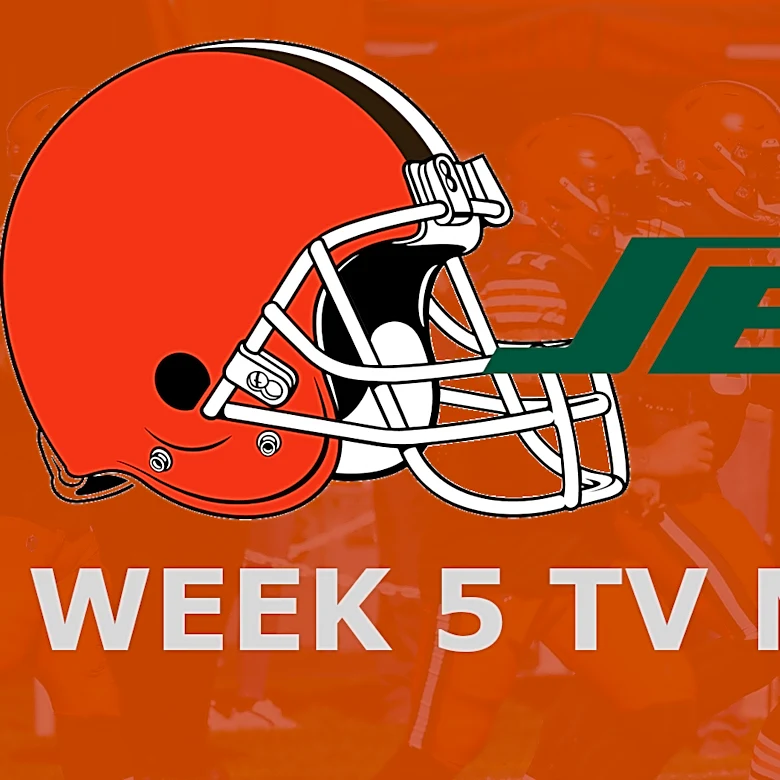 Cleveland Browns vs. New York Jets Week 5 TV Map