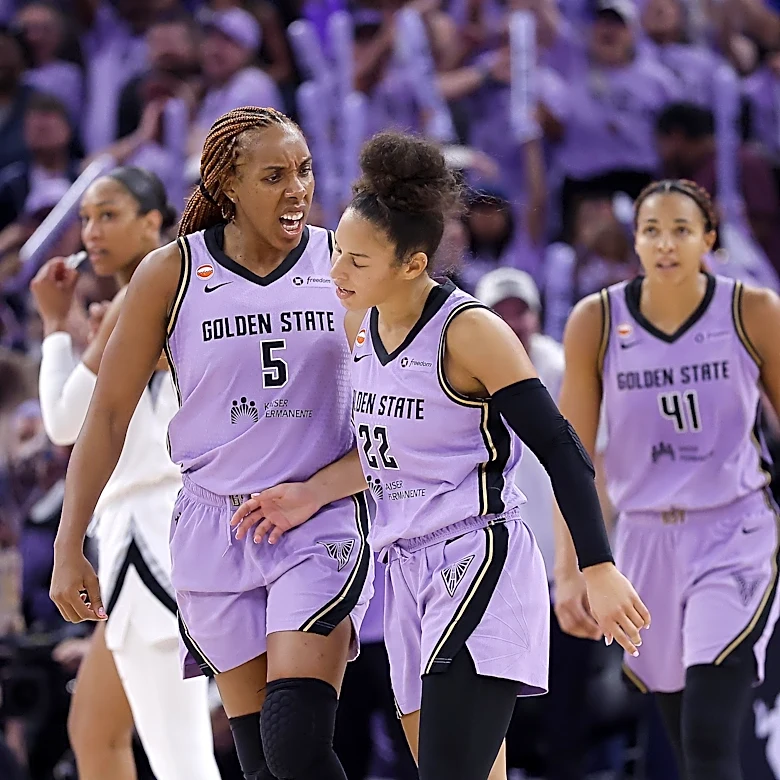 Powered by Ballhalla, plus a big shot from Veronica Burton, the Golden State Valkyries go up 2-0 on the Las Vegas Aces