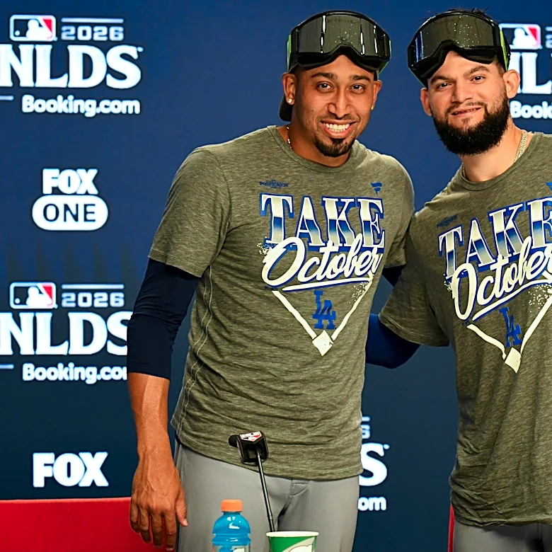 Dodgers NLDS celebration notes: Edwin Díaz, Andy Pages