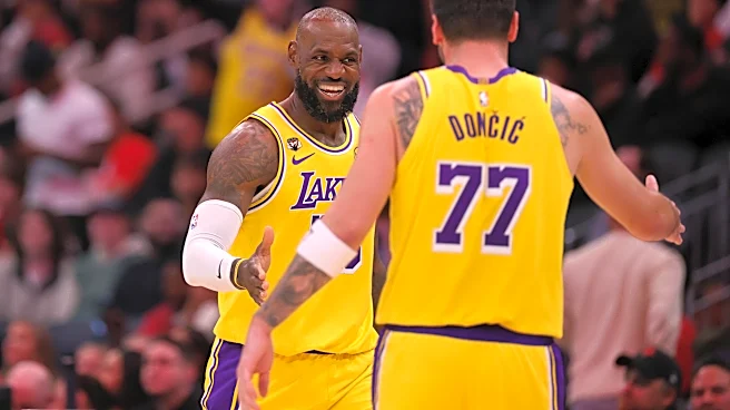Luka Dončić said LeBron James reached out when he left the Lakers