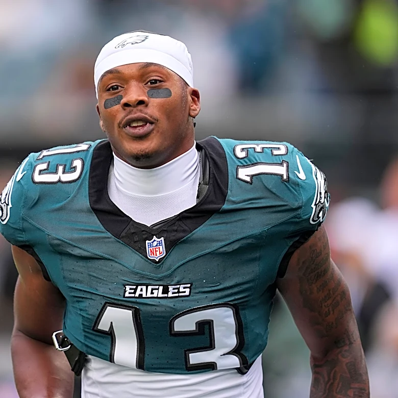 Eagles Injury Report: Dontayvion Wicks injures hamstring, Drew Kendall misses practice again